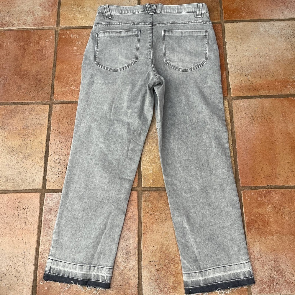 Wit & Wisdom “AB” SOLUTUON button fly Raw hem jeans - Picture 5 of 6